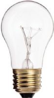 Satco S3720 Model 40A15/CL Incandescent Light Bulb, Clear Finish, 40 Watts, A15 Lamp Shape, Medium Base, E26 ANSI Base, 120 Voltage, 3 1/2'' MOL, 1.88'' MOD, C-9 Filament, 290 Initial Lumens, 2500 Average Rated Hours, Household or Commercial use, RoHS Compliant, UPC 045923037207 (SATCOS3720 SATCO-S3720 S-3720) 