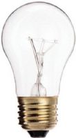 Satco S3810 Model 40A15/CL Incandescent Light Bulb, Clear Finish, 40 Watts, A15 Lamp Shape, Medium Base, E26 ANSI Base, 130 Voltage, 3 1/2'' MOL, 1.88'' MOD, C-9 Filament, 290 Initial Lumens, 2500 Average Rated Hours, Household or Commercial use, Long Life, RoHS Compliant, UPC 045923038105 (SATCOS3810 SATCO-S3810 S-3810) 