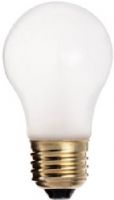 Satco S3815 Model 25A15/F Incandescent Light Bulb, Frost Finish, 25 Watts, A15 Lamp Shape, Medium Base, E26 ANSI Base, 130 Voltage, 3 1/2'' MOL, 1.88'' MOD, C-9 Filament, 150 Initial Lumens, 2500 Average Rated Hours, Household or Commercial use, Long Life, RoHS Compliant, UPC 045923038150 (SATCOS3815 SATCO-S3815 S-3815) 