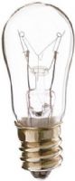 Satco S3900 Model 6S6 Incandescent Light Bulb, Clear Finish, 6 Watts, S6 Lamp Shape, Candelabra Base, E12 ANSI Base, 130 Voltage, 1 7/8'' MOL, 7.50'' MOD, C-7A Filament, 30 Initial Lumens, 2500 Average Rated Hours, RoHS Compliant, UPC 045923039003 (SATCOS3900 SATCO-S3900 S-3900) 