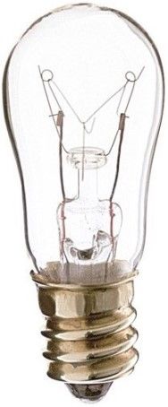 Satco S3900 Model 6S6 Incandescent Light Bulb, Clear Finish, 6 Watts, S6 Lamp Shape, Candelabra Base, E12 ANSI Base, 130 Voltage, 1 7/8'' MOL, 7.50'' MOD, C-7A Filament, 30 Initial Lumens, 2500 Average Rated Hours, RoHS Compliant, UPC 045923039003 (SATCOS3900 SATCO-S3900 S-3900)