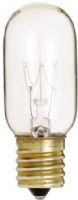 Satco S3908 Model 25T8/N Incandescent Light Bulb, Clear Finish, 25 Watts, T8 Lamp Shape, Intermediate Base, E17 ANSI Base, 130 Voltage, 2 5/8'' MOL, 1.00'' MOD, C-5A Filament, 190 Initial Lumens, 2500 Average Rated Hours, RoHS Compliant, UPC 045923039089 (SATCOS3908 SATCO-S3908 S-3908) 