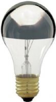 Satco S3956 Model 100A/SL Incandescent Light Bulb, Silver Crown Finish, 100 Watts, A19 Lamp Shape, Medium Base, E26 ANSI Base, 130 Voltage, 4 1/8'' MOL, 2.38'' MOD, C-9 Filament, 960 Initial Lumens, 1500 Average Rated Hours, Household or Commercial use, Long Life, RoHS Compliant, UPC 045923039560 (SATCOS3956 SATCO-S3956 S-3956) 