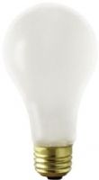 Satco S3972 Model 75A21/TF Shatterproof Coated Incandescent Light Bulb, Frost Finish, 75 Watts, A21 Lamp Shape, Medium Base, E26 ANSI Base, 130 Voltage, 5 5/16'' MOL, 2.63'' MOD, C-9 Filament, 700 Initial Lumens, 2500 Average Rated Hours, Vibration service, Long Life, Brass Base, RoHS Compliant, UPC 045923039720 (SATCOS3972 SATCO-S3972 S-3972) 