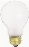 Satco S4076 Model 40A19/W/230V Incandescent Light Bulb, Warm White Finish, 40 Watts, A19 Lamp Shape, Medium Base, E26 ANSI Base, 230 Voltage, 2700 Kelvin Temp, 4 1/8'' MOL, 2.38'' MOD, C-9 Filament, 327 Initial Lumens, 1000 Average Rated Hours, Household or Commercial use, Long Life, RoHS Compliant, UPC 045923040764 (SATCOS4076 SATCO-S4076 S-4076) 
