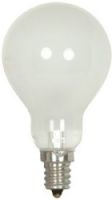 Satco S4165 Model 40A15/F/E17 Incandescent Light Bulb, Frost Finish, 40 Watts, A15 Lamp Shape, Intermediate Base, E17 ANSI Base, 130 Voltage, 3.36'' MOL, 1.88'' MOD, C-9 Filament, 420 Initial Lumens, 1000 Average Rated Hours, Household or Commercial use, Long Life, RoHS Compliant, UPC 045923041655 (SATCOS4165 SATCO-S4165 S-4165) 