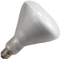 Satco S4353 Model 300BR/FL Incandescent Light Bulb, Flood Finish, 300 Watts, BR40 Lamp Shape, Medium Base, E26 ANSI Base, 120 Voltage, 6 1/2'' MOL, 3030 Initial Lumens, 2000 Average Rated Hours, CC-2V Filament, General Service Reflector, Household or Commercial use, Long Life, Brass Base, RoHS Compliant, UPC 046135147791 (SATCOS4353 SATCO-S4353 S-4353) 