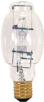 Satco S4386 Model M250/BU-ONLY Metal Halide HID Light Bulb, Clear Finish, 250 Watts, BT28 Lamp Shape, Mogul Base, E39 ANSI Base, 8 5/16'' MOL, 3.50'' MOD, 23000 Initial Lumens, 10000 Average Rated Hours, 4000 Kelvin Temp, Cool White Color, 65 CRI, BU +/- 15 Burning Position, Uniform light distribution, Superior performance, High Efficiency, Probe Start, Open Rated, RoHS Compliant, UPC 046135644047 (SATCOS4386 SATCO-S4386 S-4386) 