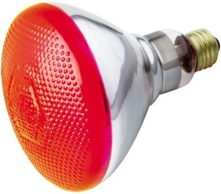 Satco S4424 Model 100BR38/R Metal Halide HID Light Bulb, Red Finish, 100 Watts, BR38 Lamp Shape, Medium Base, E26 ANSI Base, 120 Voltage, 5 5/16'' MOL, 4.75'' MOD, CC-9 Filament, 2000 Average Rated Hours, 110 Beam Spread, General Service Reflector, Household or Commercial use, Long Life, Brass Base, UPC 045923044243 (SATCOS4424 SATCO-S4424 S-4424)
