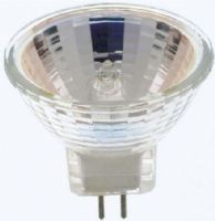 Satco S4628 Model 5MR11/NFL/6V Halogen Light Bulb, 5 Watts, MR11 Lamp Shape, Sub Minature 2 Pin Base, GZ4 ANSI Base, 6 Voltage, 1 1/4'' MOL, 1.38'' MOD, C-6 Filament, 2000 Average Rated Hours, 2900 Kelvin Temp, Warm White Color, Lens, 30 Beam Spread Deg, 1000 CBCP, Crisp light, UV-Filter halogen capsule, Uniform light output, RoHS Compliant, UPC 045923046285 (SATCOS4628 SATCO-S4628 S-4628) 