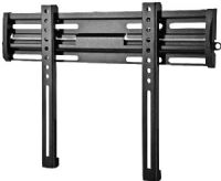 OmniMount SB100F Slimback Series Thin Fixed Wall Mount, Black, Fits most 23” - 42” flat panels, Supports up to 150 lbs (68 kg), Low 0.75” (19mm) mounting profile allows for easy connectivity and proper panel cooling, Steel construction for durability and strength, Ideal for panels with bottom-loading or side-loading connectors, UPC 728901023262 (SB-100F SB 100F SB100 SB100FB) 