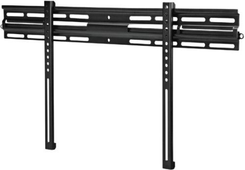 OmniMount SB200F Ultra Thin Profile Flat Panel Mount, Black, Fits most 42 to 63 flat panels, Supports up to 200 lbs (90.7 kg), .75 (19mm) low profile design, Includes universal rails and spacers for greater panel compatibility, Steel construction for durability and strength, Sliding lateral on-wall adjustment, UPC 728901023286 (SB-200F SB 200F SB200-F SB200 SB200FB)