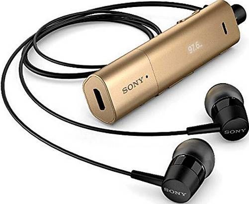 Sony SBH54GD Stereo Bluetooth In-ear Wired Headset, Gold, Optimized for devices running on Android 4.3 and onwards, Use as a handset or headset, HD voice for clear calls, Noise Cancelation for undisturbed listening, See the FM radio and music player on the display, Take a walk in the rain with the splash-proof design, UPC 095673861355 (SBH-54GD SBH 54GD SB-H54GD SBH54G SBH54)