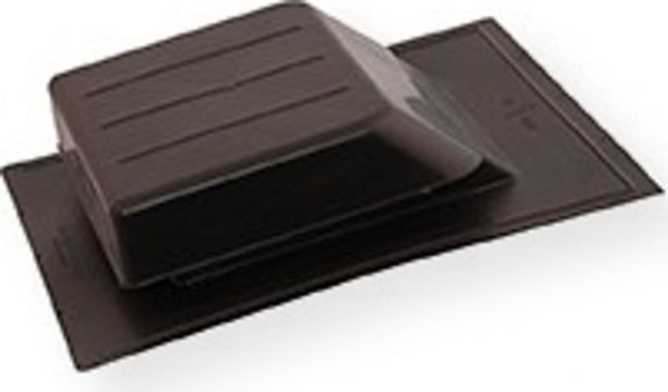 Ventamatic Cool Attic SBV BLK 61 Series Low Profile Slant Back Ventilator, Black Color; Low profile slant back design provides greater protection from weather; Ultra-violet inhibited polypropylene construction resists corrosion, crackling, and discoloration from water, chemicals, and salt air; Fully screened to protect against rodents, insects, and birds; UPC 047242580211 (SBV-BLK SBV BLK VENTAMATICSBVBLK VENTAMATIC-SBVBLK COOLATTIC)