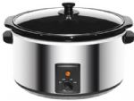 Brentwood Appliances SC-170S Stainless Steel 8.0 Quart Slow Cooker; 8 Quart Capacity; Stainless Steel Body; 3 Heat Setting; High, Low, Auto; Removable Ceramic Pot; Tempered Glass Lid; Cool Touch Handles; LED Power Indicator; Power: 380 Watts; Approval Code: cUL; Item Weight: 14.0 lbs; Item Dimension (LxWxH): 16 x 11.5 x 10.75; Colored Box Dimension: 17 x 13 x 11; Case Pack: 2; Case Pack Weight: 31 lbs; Case Pack Dimension: 27 x 18 x 11.5 (SC170S SC-170S SC-170S) 