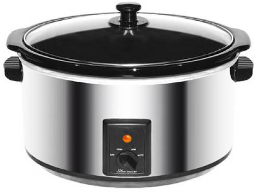 Brentwood Appliances SC-170S Stainless Steel 8.0 Quart Slow Cooker; 8 Quart Capacity; Stainless Steel Body; 3 Heat Setting; High, Low, Auto; Removable Ceramic Pot; Tempered Glass Lid; Cool Touch Handles; LED Power Indicator; Power: 380 Watts; Approval Code: cUL; Item Weight: 14.0 lbs; Item Dimension (LxWxH): 16 x 11.5 x 10.75; Colored Box Dimension: 17 x 13 x 11; Case Pack: 2; Case Pack Weight: 31 lbs; Case Pack Dimension: 27 x 18 x 11.5 (SC170S SC-170S SC-170S)