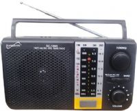 Supersonic SC-1085 Five Band AM/FM/SW/TV Radio, Black, Built-in SD Card Slot Compatible, Built-in USB Input Compatible, High Power Speakers For Optimal Sound, AC Power 120V~60Hz (cable included), DC 4.5V 3 x UM-1 Batteries (not included), UPC 639131010857 (SC1085 SC 1085) 