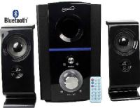 Supersonic SC-1126 Bluetooth Multimedia Speaker System, Black; Powerful Speaker System; Streams Music Wirelessly From Most Bluetooth Enabled Devices Such as iPhone, iPad, iPod, Smart Phones, Netbooks, Computers, Android Tablets, MP3 Players & More; Built-in USB Input Connects Audio Devices That Uses a USB; UPC 639131011267 (SC1126 SC 1126) 