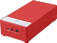 Supersonic SC-1345-RED Portable Induction Magic Speaker, Red; Designed to magnify the sound of your music player such as iPod, iPhone, iPad and any other Smartphone; Frequency response 100 Hz - 20 kHz; 2W Output power; BL-5C 3.7V Lithium rechargeable battery; Dimensions 2"H x 2"W x 5.6"L; Weight (Approximate) 1 lbs; UPC 639131813458 (SC1345RED SC1345-RED SC-1345RED SC-1345)  