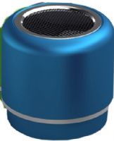 Supersonic SC-1360BT-BLU Wireless Portable Speaker with Bluetooth, Blue, Allows you to play music from your media devices wirelessly, Built-in rechargeable battery, Built-in amplifier, Provides stronger clear quality sound, Operating Distance 10 meters, 3.5mm Auxiliary Jack, Power Output 2.2W, SNR -95 +/- 2dB, Speaker D40mm (20Hz - 20KHz), UPC 639131313606 (SC1360BTBLU SC1360BT-BLU SC-1360BTBLU SC-1360BT SC 1360BT) 
