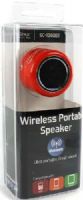 Supersonic SC-1360BT-RED Wireless Portable Speaker with Bluetooth, Red, Allows you to play music from your media devices wirelessly, Built-in rechargeable battery, Built-in amplifier, Provides stronger clear quality sound, Operating Distance 10 meters, 3.5mm Auxiliary Jack, Power Output 2.2W, SNR -95 +/- 2dB, Speaker D40mm (20Hz - 20KHz), UPC 639131813601 (SC1360BTRED SC1360BT-RED SC-1360BTRED SC-1360BT SC 1360BT) 
