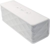SuperSonic SC-1365BT-WHT Portable Bluetooth Rechargable Speaker, White, Powerful Speakerphone: Allows You to Talk Through the Speaker When Receiving a Phone Call or Making a Conference Call; Seamlessly Stream and Share Music, Movies, Games, and Calls Anywhere; Built-In Mini USB Input, UPC 639131613652 (SC1365BTWHT SC1365BT-WHT SC-1365BTWHT SC-1365BT SC 1365BT-WHT SC1365BT) 