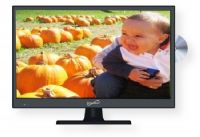 Supersonic SC1512 15.6" 720p LED TV With DVD Player; Black;  Built in DVD Player Compatible; Supports DVD/CD/CDR/CDRW/DVD-R/DVD+R/DVD-RW/DVD+RW/VCD/SVCD Music and JPG Compatible; HDTV 1080p/1080i/720p/480p/480i; HDMI Input Compatible; Built in Dual Tuners; UPC 639131015128 (SC1512 SC1512LED SC1512TV SC1512-TV SC1512SUPERSONIC SC1512-SUPERSONIC)  
