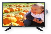 Supersonic SC1912 18.5" 720p LED TV With DVD Player; Black; Built in DVD Player Compatible; DVD/CD/CDR/CDRW/DVD-/+R/DVD-/+RW/VCD/SVCD Compatible; HDMI Input Compatible; HDTV 1080p/1080i/720p/480p/480i; Built in USB Input Compatible; Built in SD Card Slot Compatible; Aspect Ratio: 16:9; UPC 639131019126 (SC1912 SC1912LED SC1912TV SC1912-TV SC1912SUPERSONIC SC1912-SUPERSONIC) 