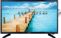 Supersonic SC2412 24" Class LED Widescreen HDTV with DVD Player; Black;  Built in DVD Player; DVD/CD/CDR/CDRW/DVD+/-R/DVD+/-RW/VCD/SVCD Compatible; Built in USB Input Compatible; Built in SD/MMC/MS Card Slot Compatible; Built in Dual Tuners; HDMI Input Compatible; UPC 639131024120 (SC2412 SC2412LED SC2412TV SC2412-TV SC2412SUPERSONIC SC2412-SUPERSONIC)   
