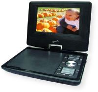 Supersonic SC-257A Portable 7" DVD Player with TV Tuner, Built-in Hybrid TV Tuners, USB Input Compatible Allows You to Play Music from External Audio Devices Such as an MP3 Player, SD/MMC Card Reader Compatible Allows You to Play Music Files from an SD or MMC Card, Built-in Lithium-ion Rechargeable Battery, UPC 639131002579 (SC257A SC 257A SC-257) 