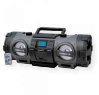 Supersonic SC-2711BT BOOMBOX Wireless Portable Audio System, Black; Top Loading CD/CD-R/CD-RW/MP3/WMA Player; Share Your Music with Anyone, Wirelessly Plays from Virtually Anywhere In a Room; Delivers Clear Crisp Sound; Volume Control and BT Connect Buttons are Conveniently Placed for Easy Access; 8W x 2RMS Output Power; UPC 639131027114 (SC2711BT SC 2711BT SC-2711-BT SC-2711) 