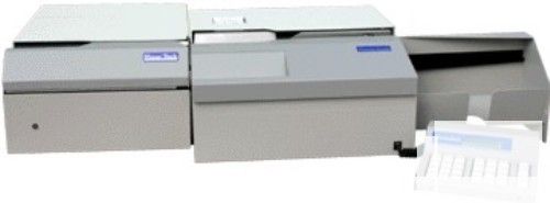 Shear Tech SC-4000 Automatic Check Strip-Coder, Full size keyboard and large 2-lines display for easy reading, Encode any number of fields in one pass, Journal printer, Sensors to detect document dog-ear, end of the ribbon, transport and encode failure, Adjustable strip, Leading/Trailing edge (SC4000 SC 4000 SC-400 SC400)