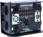 Whirlwind SC48RJ NL4/NL8 Speaker & XLR Mic, This unit runs off of (1) 9V battery, 4 and 8 pin NL cables, 3 pin XLR, Finish: Black, Operating Requriements:, Battery: 9V (SC48RJ SC48RJ SC48RJ) 