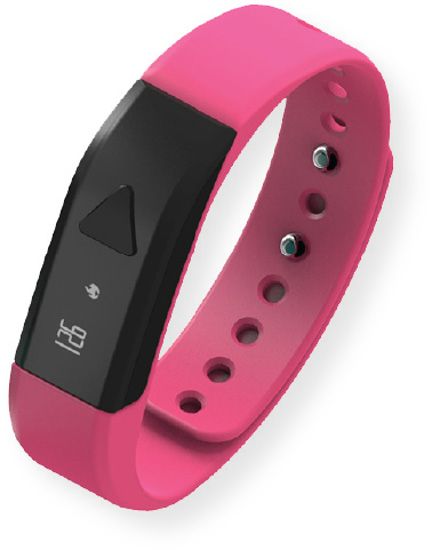 Supersonic SC60FBPNK  Fitness Wristband with Bluetooth; Pink; 0.49 OLED Display; Built in BT 4.0 Allows You to Connect to External BT Enabled Devices; Compatible with Android 4.3 and Above; Compatible with Iphone 4S, IOS 7.0 and Above; Tracks Steps, Distance, Calories Burned and Active Minutes; UPC 639131900608 (SC60FBPNK  SC60FB-PNK SC60FBPNKWRISTBAND SC60FBPNK-WRISTBAND SC60FBPNK-HEADPHONES SC60FBPNKSUPERSONIC SC60FBPNK-SUPERSONIC)