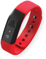 Supersonic SC60FBRED Fitness Wristband with Bluetooth; Red; 0.49” OLED Display; Built in BT 4.0 Allows You to Connect to External BT Enabled Devices; Compatible with Android 4.3 and Above; Compatible with Iphone 4S, IOS 7.0 and Above; Tracks Steps, Distance, Calories Burned and Active Minutes; UPC 639131800601 (SC60FBRED SC60FB-RED SC60FBREDWRISTBAND SC60FBRED-WRISTBAND SC60FBRED-HEADPHONES SC60FBREDSUPERSONIC SC60FBRED-SUPERSONIC)  