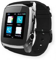 Supersonic SC68SWBLK Bluetooth Smart Watch; Black; 1.44" TFT display; 128 x 128 resolution; Bluetooth ver. 3.0; Compatible with most smartphones with Bluetooth; Call and message alerts with Caller ID; View call log; Read SMS messages without turning on smartphone; Receive alerts from Facebook; UPC 639131200685 (SC68SWBLK SC68SW-BLK SC68SWBLKWATCH SC68SWBLK-WATCH SC68SWBLKSUPERSONIC SC68SWBLK-SUPERSONIC)  