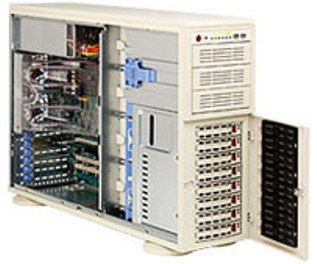 Supermicro CSC-743T-645 Chassis - 4U Tower, 4 x 3.15