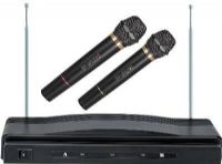 Supersonic SC-900 Professional Dual Wireless Microphone System; Light and Compact Design; Wireless Receiver for enhanced; Perfect for Karaoke, Meetings and Events; Two Microphones Included; UPC 639131009004 (SC900 SC 900) 