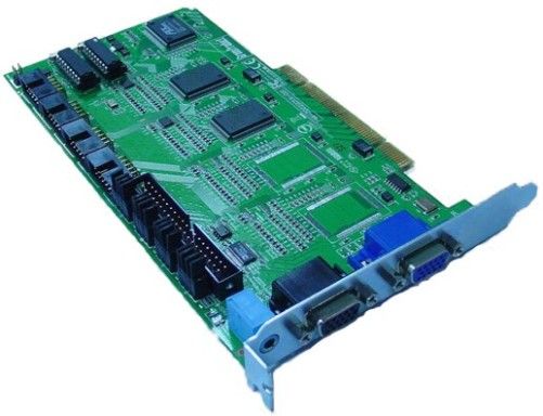 NUUO SCB-G3-2008 Software MPEG-4 Digital Surveillance System Compression Card, 8 Ports, 2 Audio Channel, Recording Rate @CIF 60 fps (NTSC), 50 fps (PAL), Support MPEG4 and H.264 compression format, Support up to 64 channels, including IP and analog cameras, Support Megapixel cameras (requires IP+ license), Triple monitor display (SCBG32008 SCBG3-2008 SCB-G32008 SCB2008 SCB 2008)