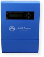 AIMS Power SCC40AMPPT Solar Charge Controller 40 Amp 12 / 24 / 36 / 48 VDC MPPT; MPPT technology, Maximum Power Point Tracking produces maximum available power from PV array to battery bank utilizing peak power of the I-V curve; Quality heatsink cooling, no fans needed and no thermal derating (SCC40A-MPPT SCC-40AMPPT SCC40A/MPPT  AIMS-SCC40AMPPT SCC/40AMPPT) 
