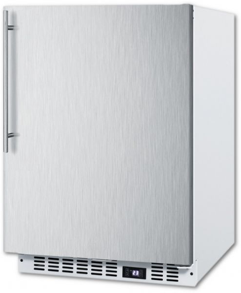 Summit SCFF52WXSSHV Compact Freezer 24