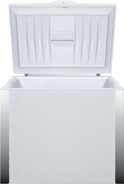 Summit SCFR70, Capacity 7.7 c.f. wide frost-free chest freezer, All-freezer, Forced air cooling, Lock, Basket, 115 volt, 60 cycle, Dimensions 33