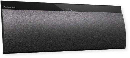 Panasonic SC-NE1 Wireless Speaker System; 2ch Output Channel; Front: 20W (1kHz, 6ohms, 10% THD) / Total Power Output-RMS: 40W; Bluetooth Re-Master; Direct-Vocal Surround; D.Bass; Panasonic Music Streaming App; Bluetooth Wireless Technology; Wall-Mountable; 2-way 2 speakers, Bass-reflex / Speaker Unit [Approx.]: EWoofer: 3-1/8