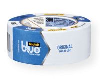 Scotchblue 2090-B 1.88" Safe Release Painters' Masking Tape; Versatile, medium adhesion level tape is perfect for painted surfaces, glass, metal, and woodwork; It can stay on a surface for up to 14 days, yet removes easily without adhesive transfer or surface damage - even on glass exposed to direct sunlight!; Suitable for interior and exterior use; 1.88" x 60 yd, 3" core; Shipping Weight 0.26 lb; UPC 051115036835 (SCOTCHBLUE2090B SCOTCHBLUE-2090B SCOTCHBLUE-2090-B SCOTCHBLUE/2090/B PAINTING) 