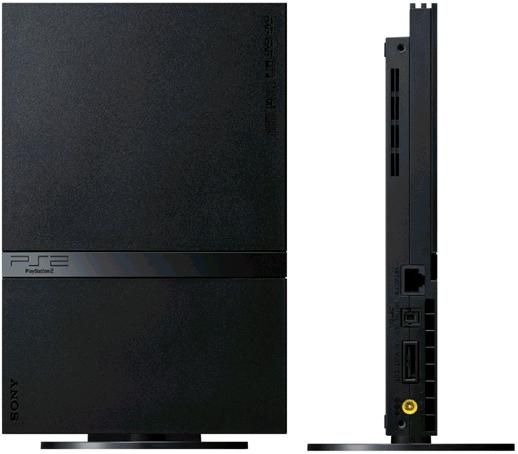 Sony Scph 75001 Ps2 Slim Line Version 75001 Playstation Equipped With