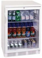 Summit SCR600L-BI Built-in Commercial Under Counter Glass Door All-Refrigerator, White, 5.5 Cu.Ft. Capacity, Front Lock, Fully automatic defrost, Interior light, Double pane tempered glass door, Adjustable thermostat, Extra shelves available, Interior light (SCR600LBI SCR600L SCR600 SCR-600) 