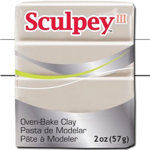 Sculpey S302-001 Polymer Clay, 2oz, White; Sculpey III is soft and ready to use right from the package; Stays soft until baked, start a project and put it away until you're ready to work again, and it won't dry out; Bakes in the oven in minutes; This very versatile clay can be sculpted, rolled, cut, painted and extruded to make just about anything your creative mind can dream up; UPC 715891110010 (SCULPEYS302001 SCULPEY S302001 S302-001 III POLYMER CLAY WHITE)