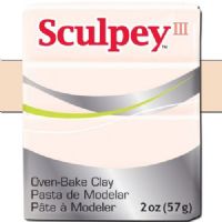 Sculpey S302-093 Polymer Clay, 2oz, Beige; Sculpey III is soft and ready to use right from the package; Stays soft until baked, start a project and put it away until you're ready to work again, and it won't dry out; Bakes in the oven in minutes; This very versatile clay can be sculpted, rolled, cut, painted and extruded to make just about anything your creative mind can dream up; UPC 715891110935 (SCULPEYS302093 SCULPEY S302093 S302-093 III POLYMER CLAY BEIGE) 