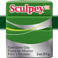 Sculpey S302-322 Polymer Clay, 2oz, Leaf Green; Sculpey III is soft and ready to use right from the package; Stays soft until baked, start a project and put it away until you're ready to work again, and it won't dry out; Bakes in the oven in minutes; This very versatile clay can be sculpted, rolled, cut, painted and extruded to make just about anything your creative mind can dream up; UPC 715891113226 (SCULPEYS302322 SCULPEY S302322 S302-322 III POLYMER CLAY LEAF GREEN) 
