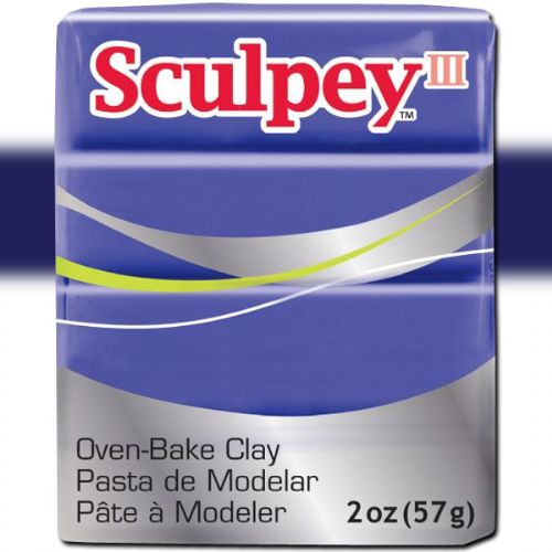 Sculpey S302-513 Polymer Clay, 2oz, Purple; Sculpey III is soft and ready to use right from the package; Stays soft until baked, start a project and put it away until you're ready to work again, and it won't dry out; Bakes in the oven in minutes; This very versatile clay can be sculpted, rolled, cut, painted and extruded to make just about anything your creative mind can dream up; UPC 715891115138 (SCULPEYS302513 SCULPEY S302513 S302-513 III POLYMER CLAY PURPLE)